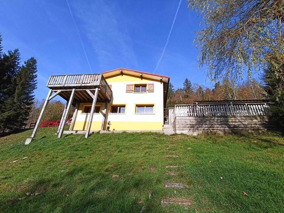 Maison De Montagne Vue Magnifique Вантрон Екстериор снимка
