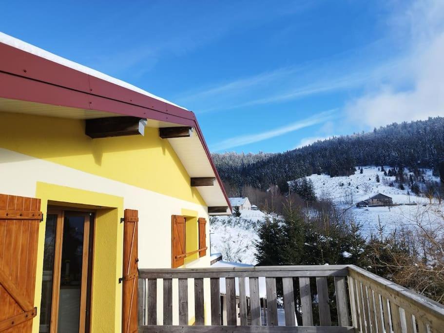Maison De Montagne Vue Magnifique Вантрон Екстериор снимка