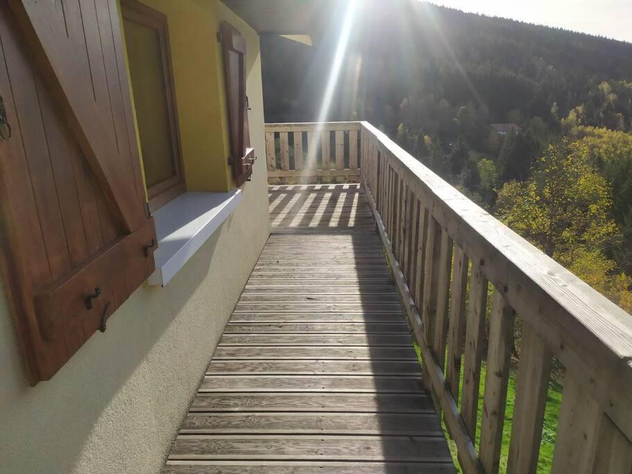 Maison De Montagne Vue Magnifique Вантрон Екстериор снимка